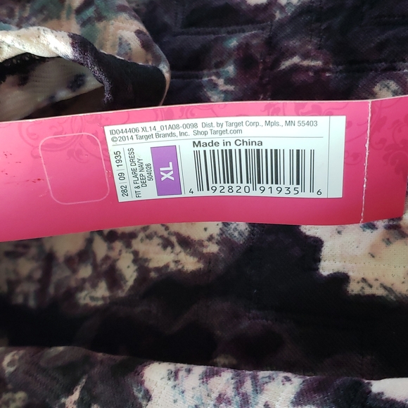 NWT Xhiliration fit and flare dress - Picture 8 of 8